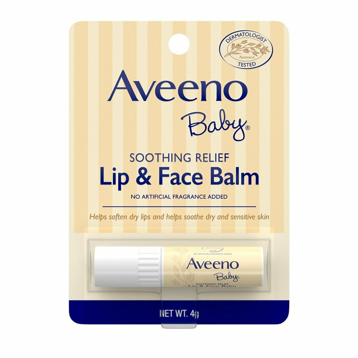 Aveeno Baby Soothing Relief Lip & Face Balm 4g