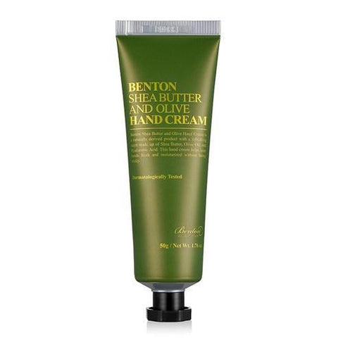 [Benton] SHEA BUTTER AND OLIVE HAND CREAM 50g 
