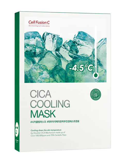 [CellFusionC] Cica Cooling Mask - 5 sheets 