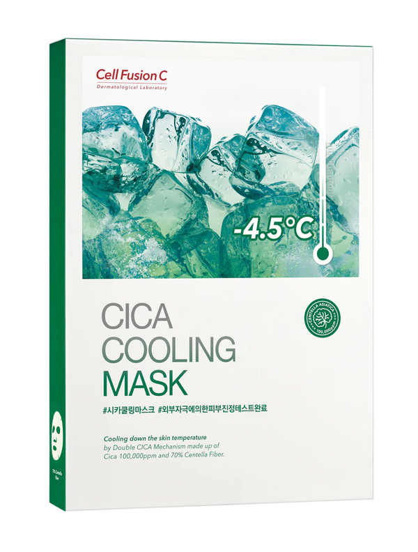 [CellFusionC] Cica Cooling Mask - 5 sheets 1