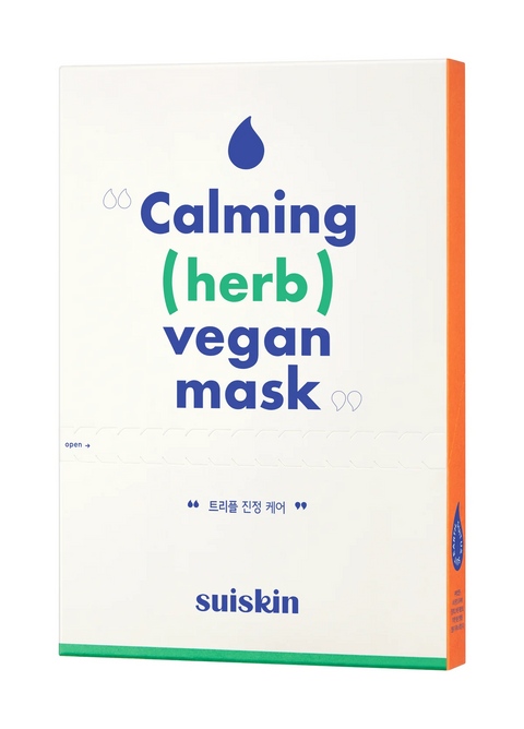 [SUISKIN] Calming (herb) Vegan Mask box 
