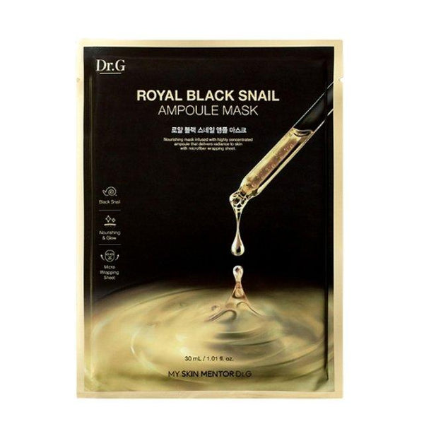 [Dr.G] Royal Black Snail Ampoule Mask 1ea 30ml 1