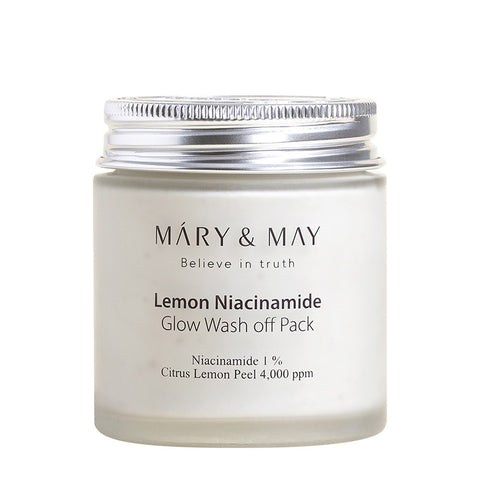 [MARY&MAY] Lemon Niacinamide Glow Wash Off Pack 125g 