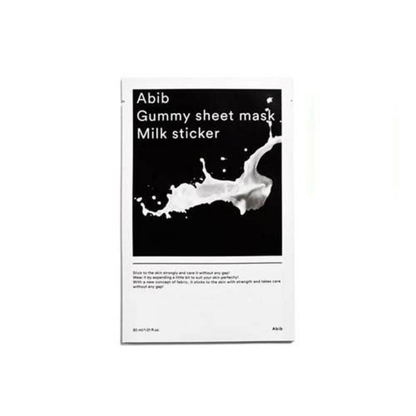 Abib Gummy Sheet Mask Milk Sticker 30ml 1