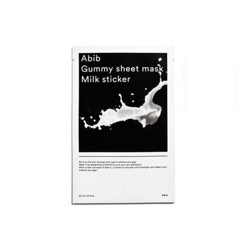 Abib Gummy Sheet Mask Milk Sticker 30ml 
