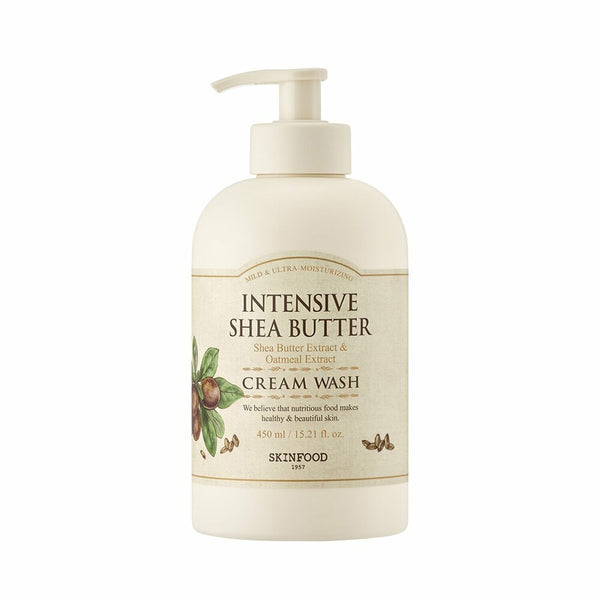 [NEW] SKINFOOD Intensive Shea Butter Cream Wash / Lotion 450mL 2