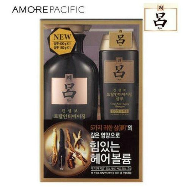 Ryo Ginsengbo Total Anti-aging Shampoo Set (for normal and dry scalp) 1