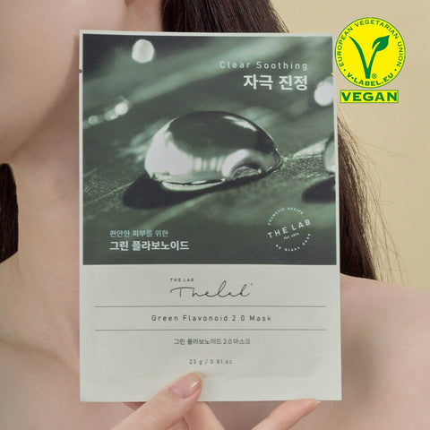 THE LAB by blanc doux Green Flavonoid 2.0 Mask Sheet 23g 