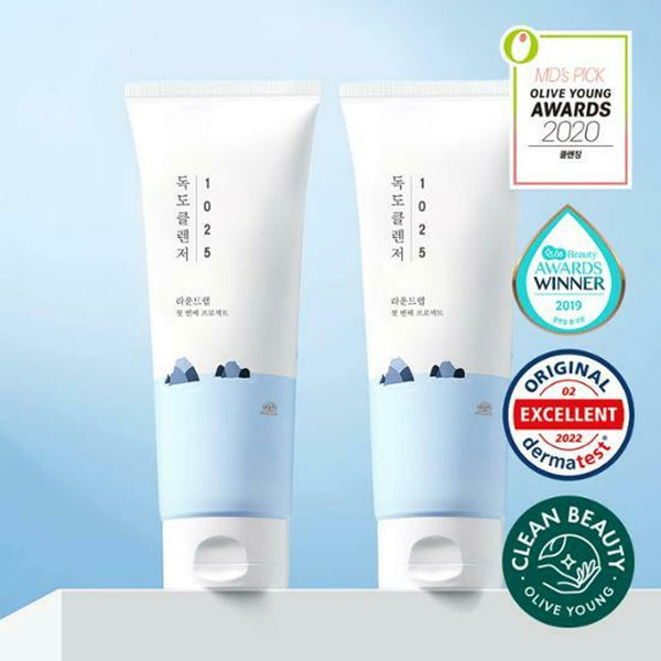ROUND LAB 1025 Dokdo Cleanser 200mL Double Pack 1