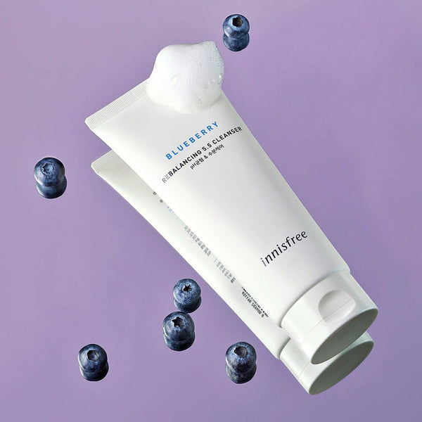 innisfree Blueberry Rebalancing 5.5 Cleanser (Large size) 200mL 1