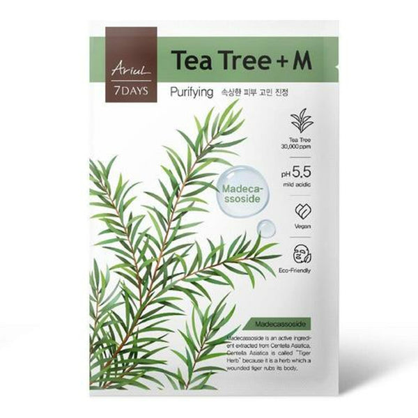 Ariul 7 Days Tea Tree + M Purifying Mask Sheet 1 Sheet 1