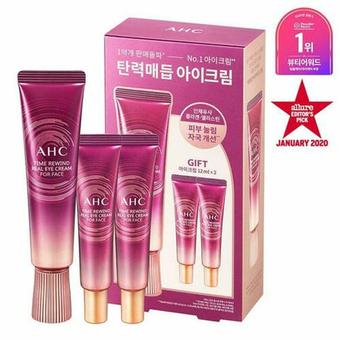 AHC Time Rewind Real Eye Cream For Face 30ml Special Set 