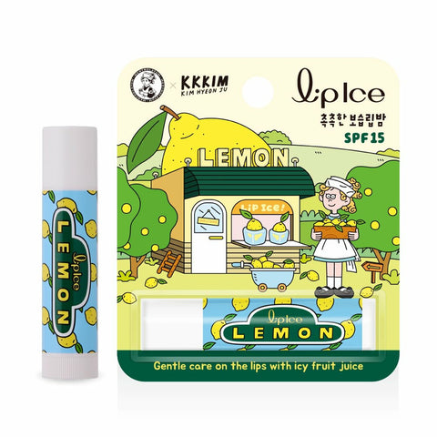MENTHOLATUM Lip Ice Lip Balm 3.5g #Lemon 