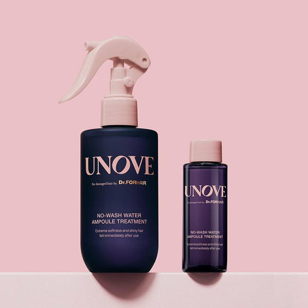 UNOVE No Wash Water Ampoule Treatment 200mL+50mL Special Set 2