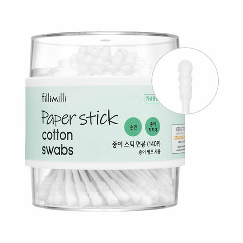 Fillimilli Paper Stick Cotton Swabs (140p) 