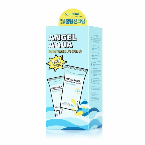 Beyond Angel Aqua Moisture Sun Cream 50mL 1+1 Special Offer 3