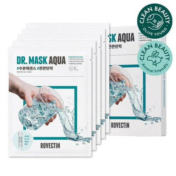 ROVECTIN Dr. Mask Aqua Mask Sheet 5 Sheets 1