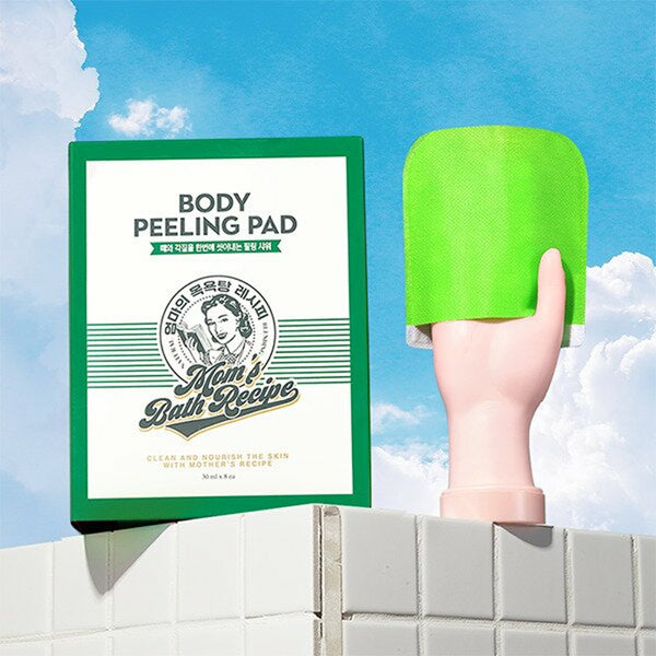 Mom’s Bath Recipe Body Peeling Pad 6ea 5