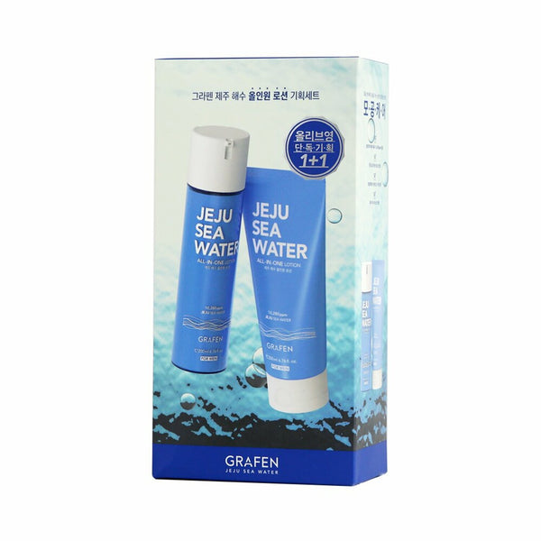 GRAFEN Jeju Sea Water All-in-One Lotion 1+1 Special Set (200mL+200mL) 3