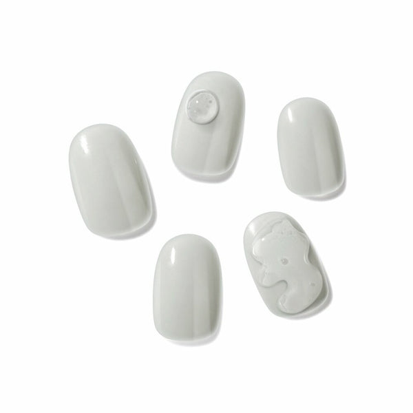Keepu Custome Nail Kit Gel Tube Ghost - Clear (LED Lamp required) 1