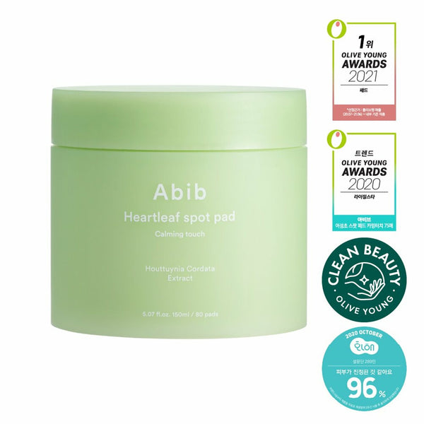 Abib Heartleaf Spot Pad Calming Touch 80 Pads 1