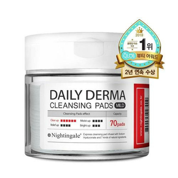 Nightingale Daily Derma Cleansing Pads Mild 70 Sheets 3