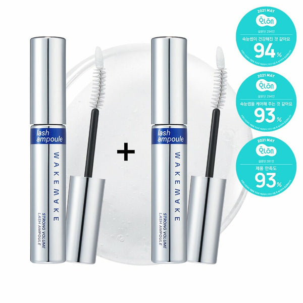 WAKEMAKE Strong Volume Lash Ampoule 1+1 2