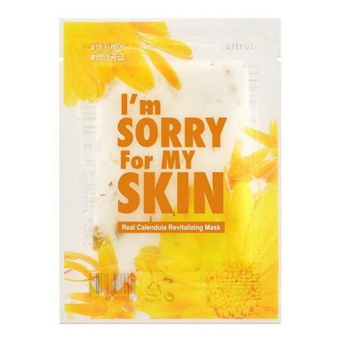 ultru I'm Sorry For My Skin Real Calendula Revitalizing Mask Sheet 1 Sheet 