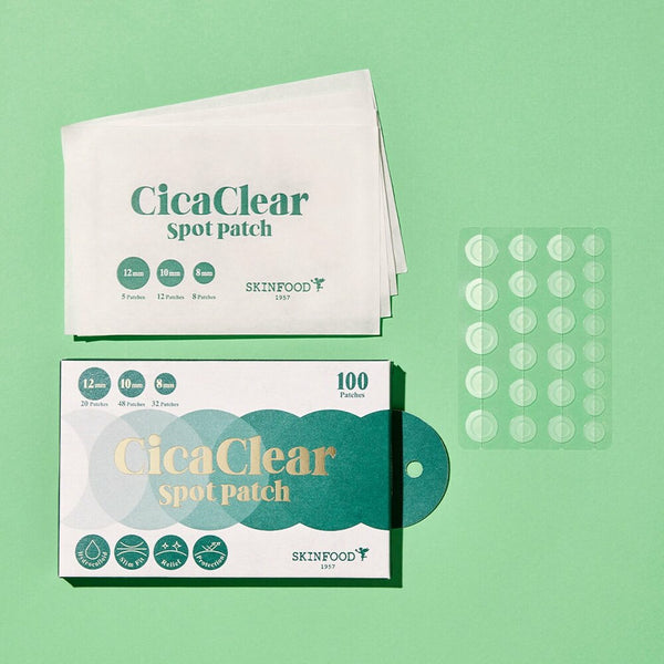 SKINFOOD Cica Clear Spot Patch 100 Patches 2