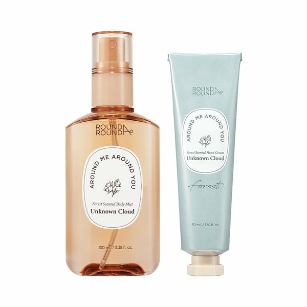 ROUND A'ROUND Forest Scented Body Mist Special Set [Unknown Cloud] 100mL 2