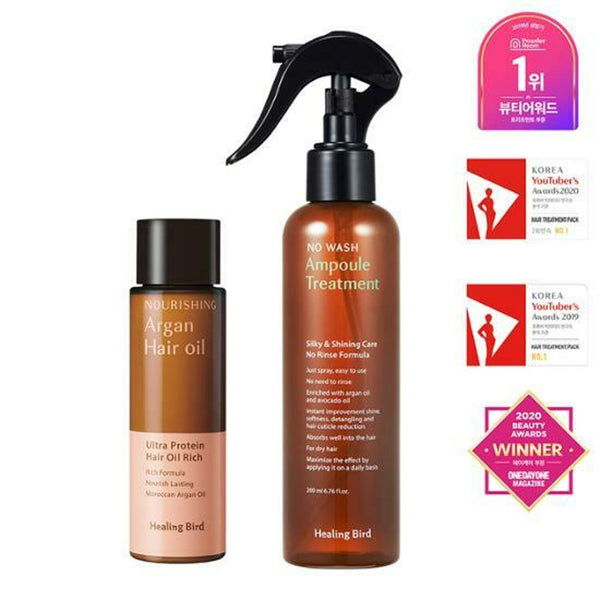 Healing Bird Ultra Protein No Wash Ampoule Treatment 200ml Special Set★Only OLIVE YOUNG★ 1