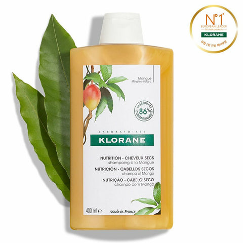 KLORANE Nourishing Shampoo with Mango & Butter 400mL (NEW) 