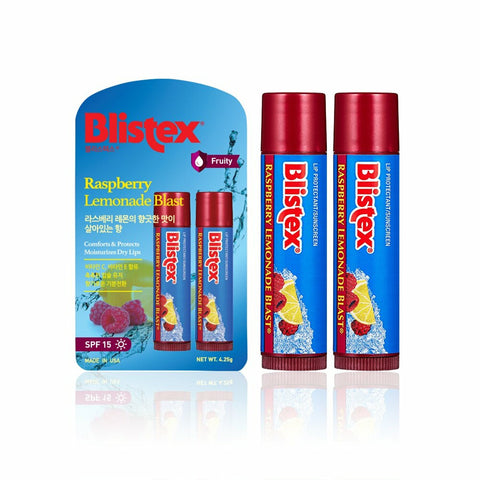 BLISTEX Raspberry Lip Balm 4.25g Double Pack 