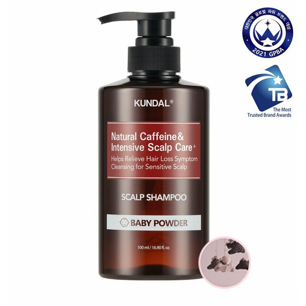 KUNDAL Natural Caffeine & Intensive Scalp Care+ Scalp Shampoo 500mL 1 out of 4 options 2
