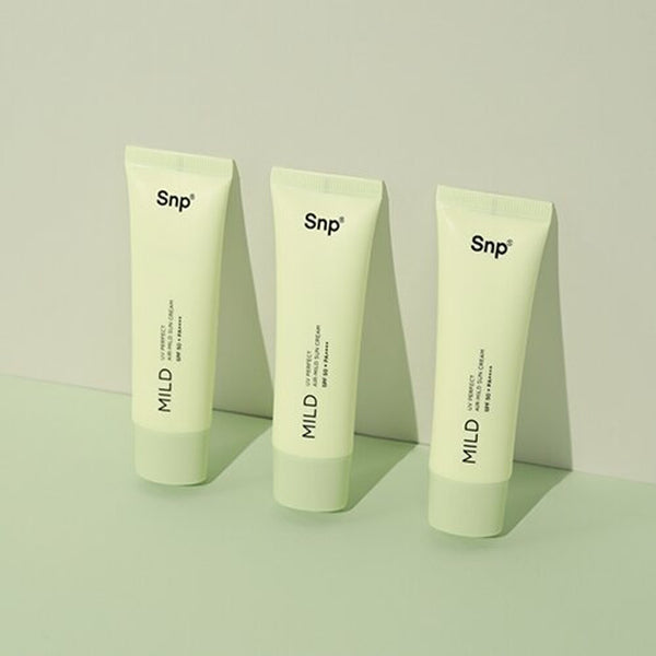 SNP UV Perfect Air-Mild Sun Cream 50mL 1+1 Special Set 2
