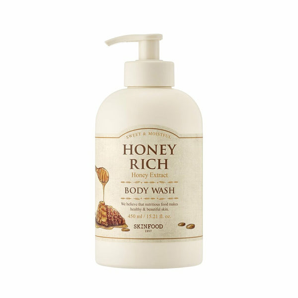 [NEW] SKINFOOD Honey Rich Body Wash / Lotion 450mL 2