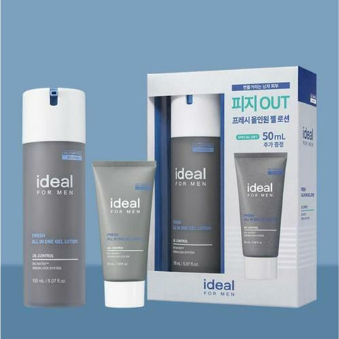 Botanic Heal boH Ideal for Men Fresh All In One Gel Lotion 150ml Special Set 