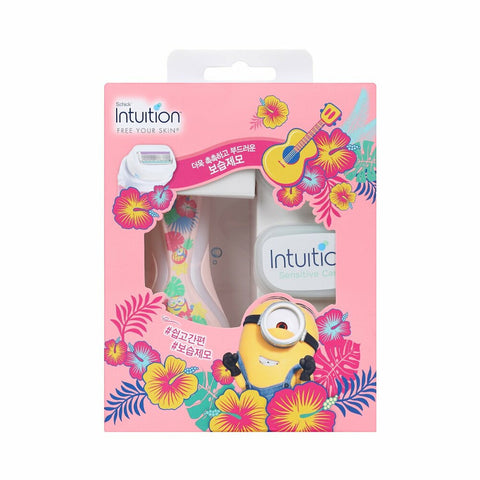 Schick Intuition Minions Variety Special Set #Pink (Lasor+Blade*4ea) 