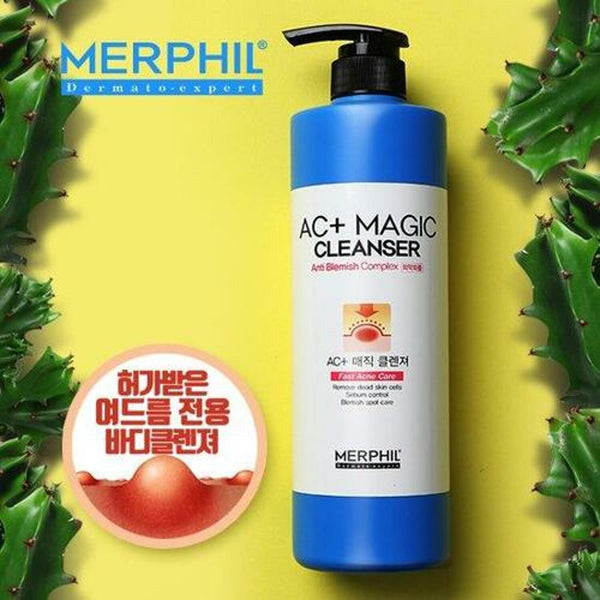 MERPHIL AC+ Magic Cleanser [Salicylic Acid] 500g 2