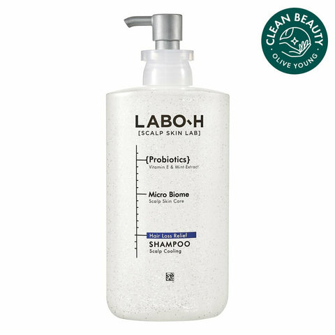LABO-H Hair Loss Relief Shampoo 750mL (Scalp Cooling) 