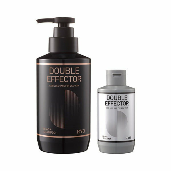 Ryo Double Effector Black Shampoo 321mL+Treatment 110mL Set 3