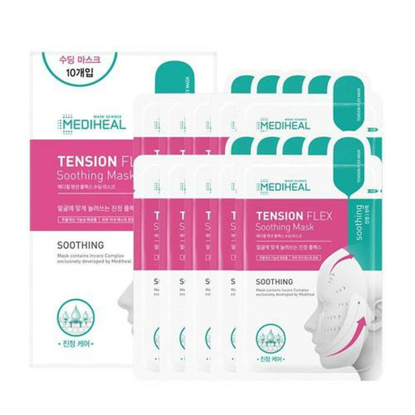 Mediheal Tension Flex Soothing Face Mask Sheet Pack 10 Sheets 1