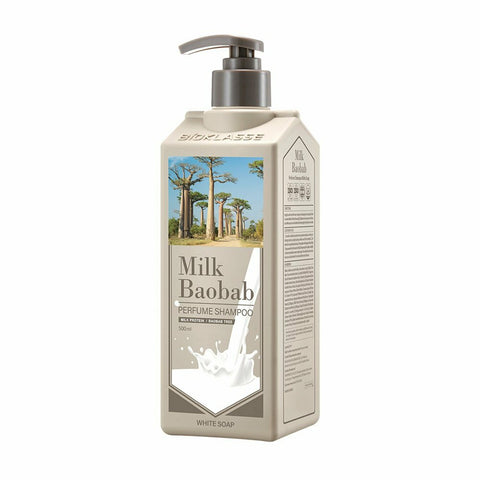 Milk Baobab Perfume Shampoo 500mL #White Soap 