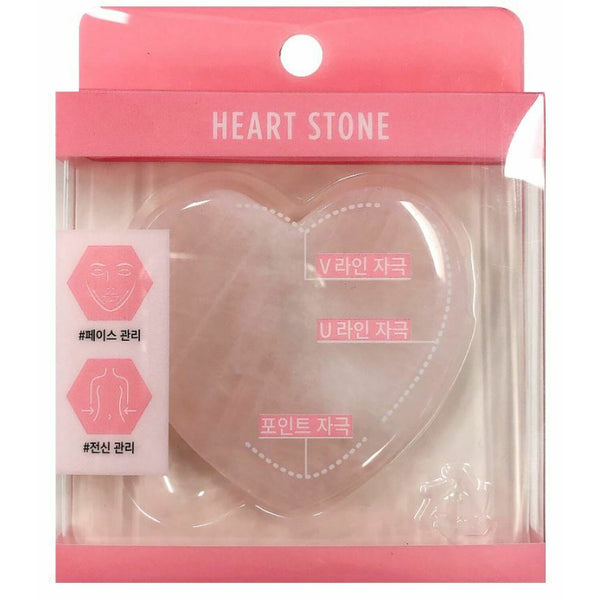 SHE’S LINE Pink Stone Heart Massage Tool 1