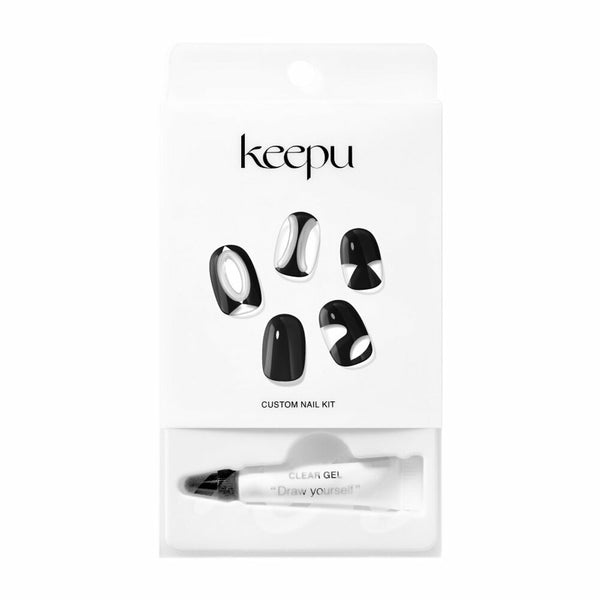 Keepu Custome Nail Kit Gel Tube Holymoly-Clear (LED Lamp required) 2