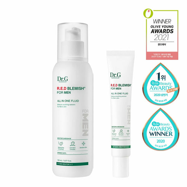 Dr.G Red Blemish For Men All-In-One Fluid 150mL Special Set (+Free Gift 30mL) 2