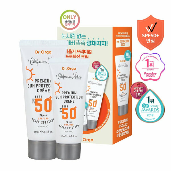 Dr. Orga Premium Sun Protection Cream Special Set (60mL+30mL) 2