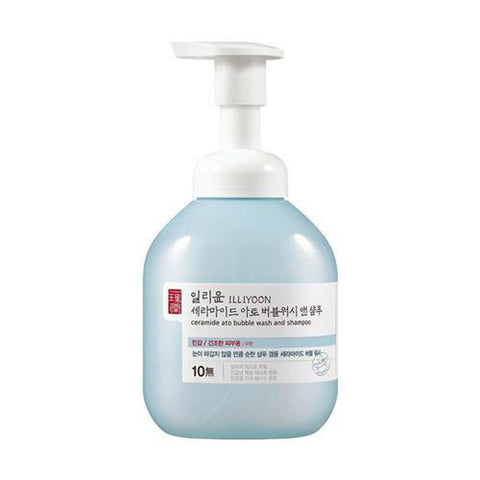 ILLIYOON Ceramide Ato Bubble Wash and Shampoo 400ml 