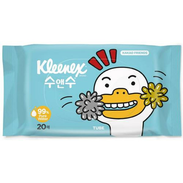 Kleenex Wet Wipes 20 Sheets Kakao Friends 3