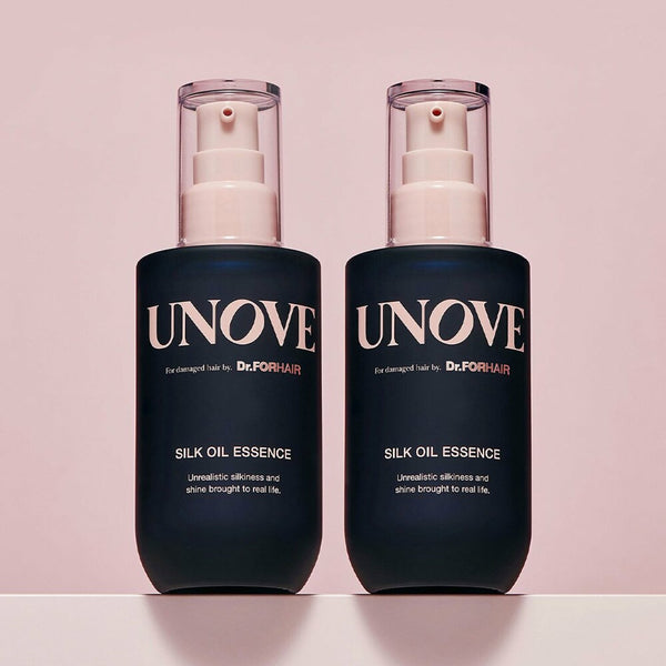 UNOVE Silk Oil Essence 70mL Double Pack 1